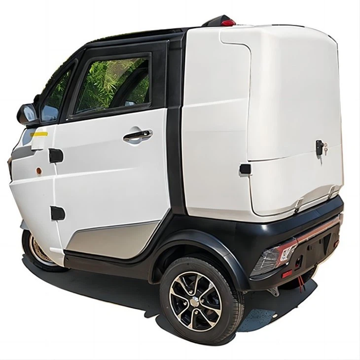 L5e Enclosed Cabin Type 3-wheel Pure Mini Takeaway Electric Car