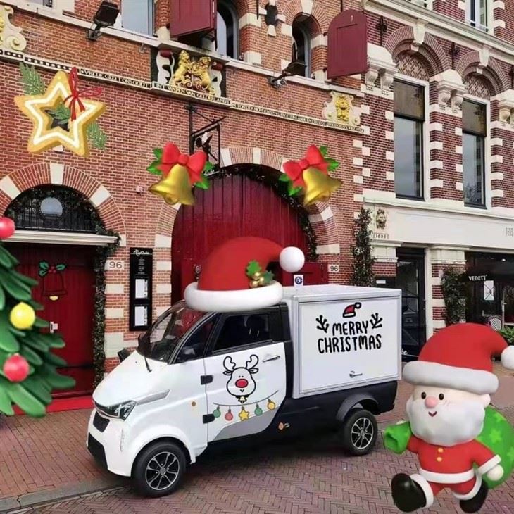 New Energy EEC Electric Mini Cargo Van Car